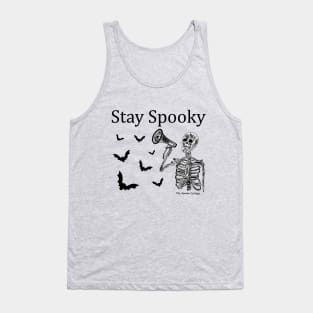 Stay Spooky Skeleton Tank Top